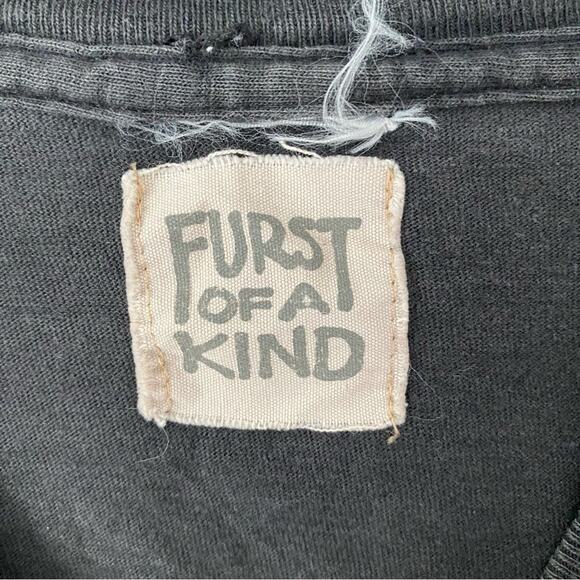 Furst of all Kind Blackbird Apache AH-64 Cut-Off Black T-Shirt size medium/large - Picture 6 of 7